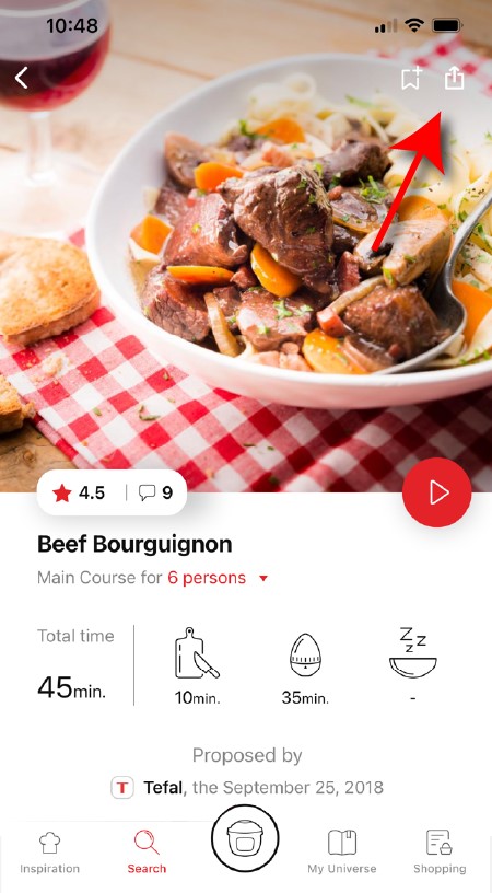 MOULINEX: Next year the Android version of Cookeo Connect - Home