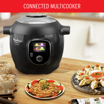 MOULINEX COOKEO+ CONNECT SMART ELECTRIC PRESSURE COOKER 6L CE857