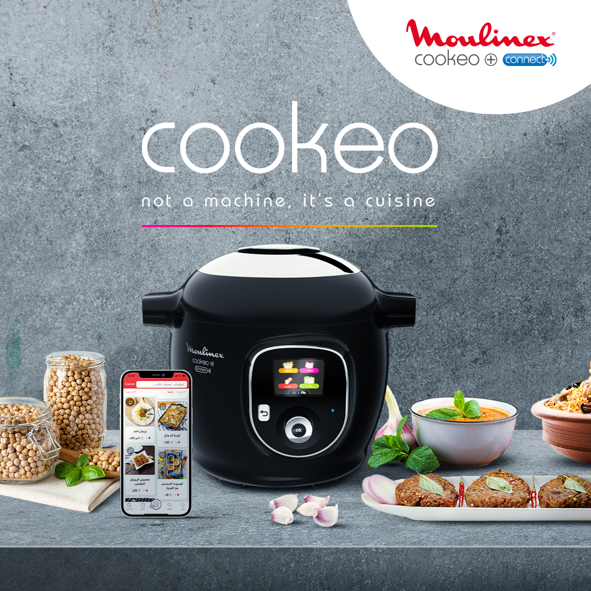 Robot De Cocina Moulinex Cuisine Companion Xl Hf809820 - Masonline - Más  Online
